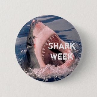 Macaron Rond 5 Cm Bouton de semaine de requin