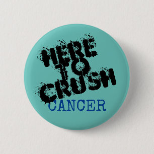 Macaron Rond 5 Cm Bouton de sensibilisation au cancer