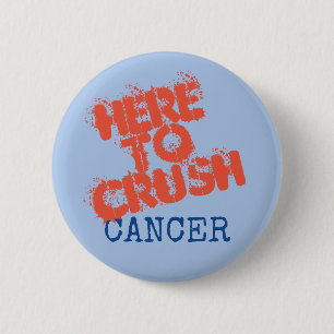 Macaron Rond 5 Cm Bouton de sensibilisation au cancer