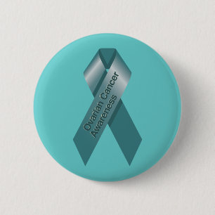Macaron Rond 5 Cm Bouton de sensibilisation au cancer de l'ovaire