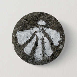 Macaron Rond 5 Cm Bouton de Shell de feston