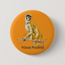 Bouton de singe de prédisposition du primate
