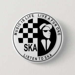 Macaron Rond 5 Cm bouton de ska