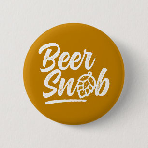 Macaron Rond 5 Cm Bouton de snob de bière