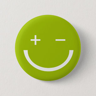 Macaron Rond 5 Cm Bouton de sourire