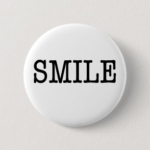 Macaron Rond 5 Cm Bouton de SOURIRE