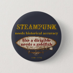 Macaron Rond 5 Cm Bouton de Steampunk
