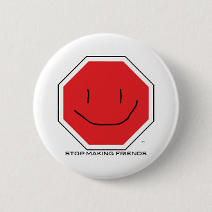 Macaron Rond 5 Cm Bouton de StopMakingFriends