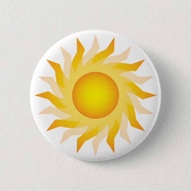 Macaron Rond 5 Cm Bouton de Sun (Devant)