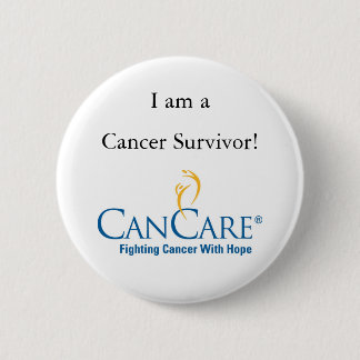 Macaron Rond 5 Cm Bouton de survivant de Cancer