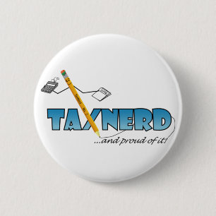 Macaron Rond 5 Cm Bouton de TaxNerd