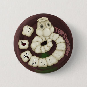 Macaron Rond 5 Cm Bouton de ténia par bogleech.com
