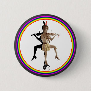 Macaron Rond 5 Cm Bouton de Thoth