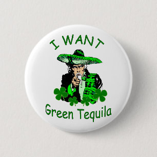 Macaron Rond 5 Cm Bouton de Tio Sammy de St Patrick