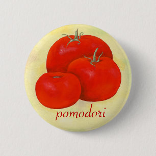 Macaron Rond 5 Cm Bouton de tomates