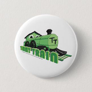 Macaron Rond 5 Cm Bouton de train de Timmy