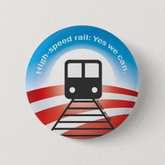 Macaron Rond 5 Cm Bouton de train d'Obama