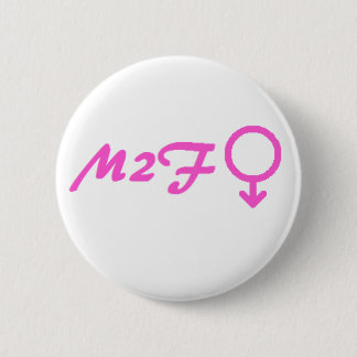 Macaron Rond 5 Cm Bouton de transsexuel de M2F