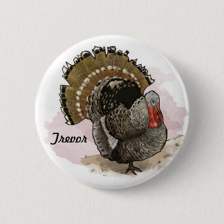 Macaron Rond 5 Cm Bouton de Trevor