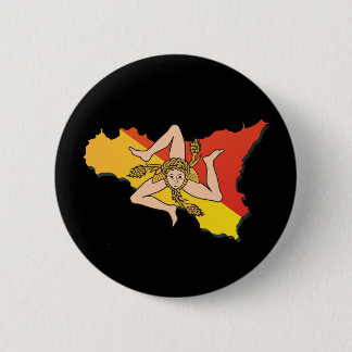 Macaron Rond 5 Cm Bouton de Trinacria de La