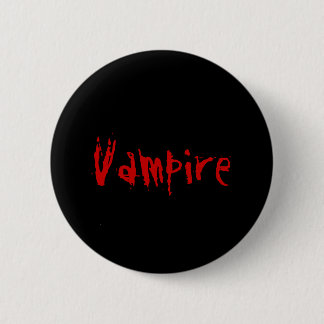Macaron Rond 5 Cm Bouton de "vampire"