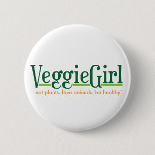Macaron Rond 5 Cm Bouton de VeggieGirl