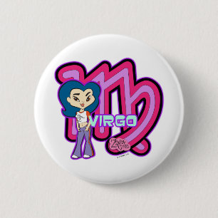 Macaron Rond 5 Cm Bouton de Vierge