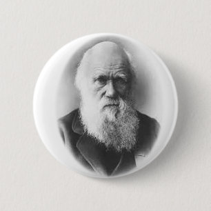 Macaron Rond 5 Cm Bouton de vignette de Darwin