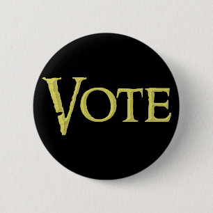 Macaron Rond 5 Cm Bouton de vote, à vendre !