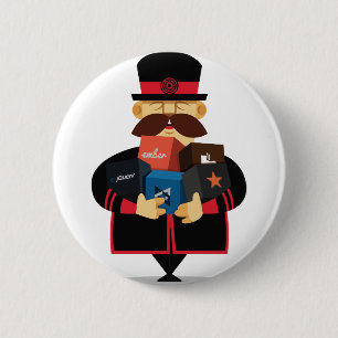 Macaron Rond 5 Cm Bouton de Yeoman
