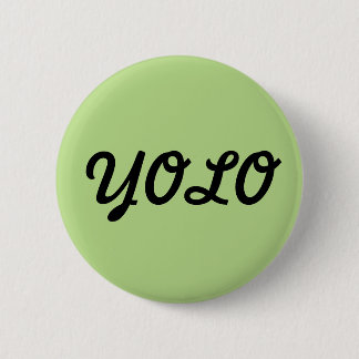Macaron Rond 5 Cm Bouton de YOLO