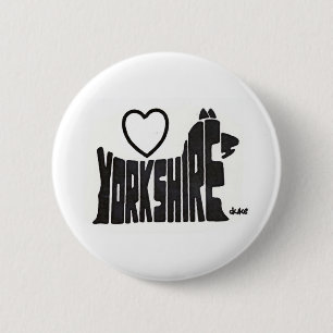 MACARON ROND 5 CM BOUTON DE YORKSHIRE D'AMOUR