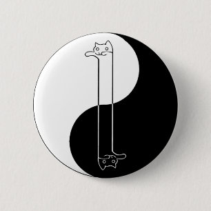 Macaron Rond 5 Cm Bouton de zen de Longcat/Tacgnol
