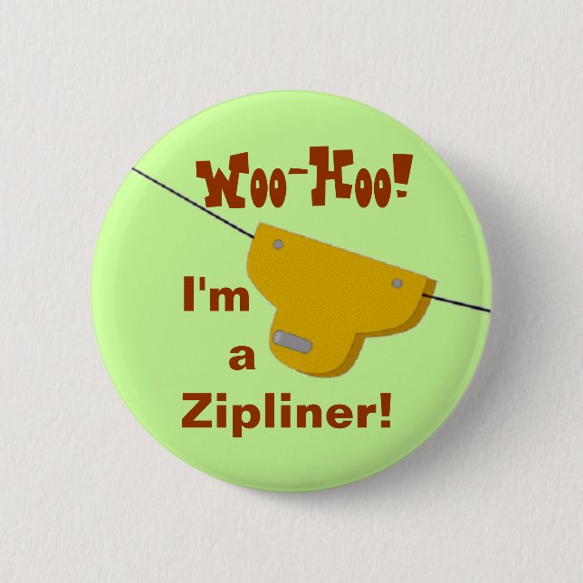 Macaron Rond 5 Cm Bouton de Zipliner (Devant)