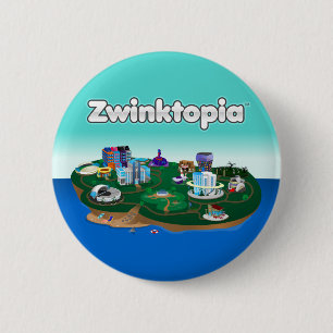 Macaron Rond 5 Cm Bouton de Zwinktopia