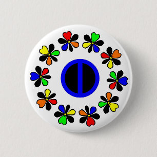 Macaron Rond 5 Cm Bouton d'égalité