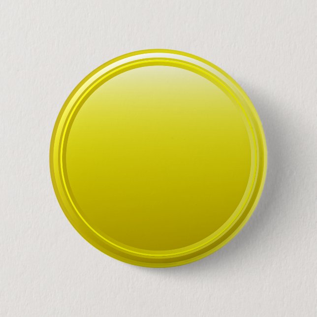 Macaron Rond 5 Cm Bouton dégradé jaune ROND + votre texte (Devant)