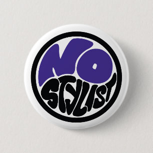 Macaron Rond 5 Cm Bouton d'emblème double purp NO STYLIST