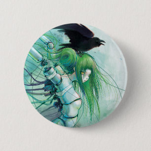 Macaron Rond 5 Cm Bouton démonté de larmes