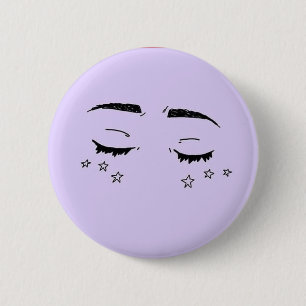 Macaron Rond 5 Cm Bouton d'enfant d'étoile