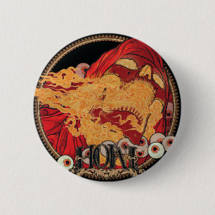 Macaron Rond 5 Cm Bouton d'enfer