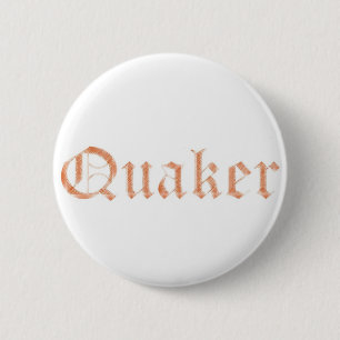 Macaron Rond 5 Cm bouton d'épingle du quaker