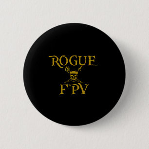 Macaron Rond 5 Cm Bouton d'épingle FPV non fiable - Arrondi