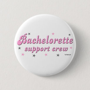 Macaron Rond 5 Cm Bouton d'équipage de soutien de Bachelorette