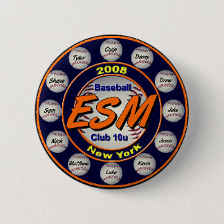 Macaron Rond 5 Cm Bouton d'équipe d'ESMBC