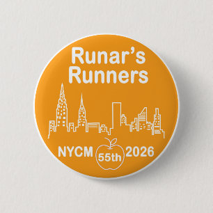 Macaron Rond 5 Cm Bouton des Coureurs de Runar - 2026