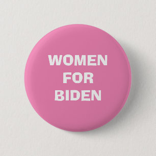 Macaron Rond 5 Cm Bouton des femmes pour Biden Pink Président Electi