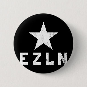 Macaron Rond 5 Cm Bouton d'EZLN Zapatista