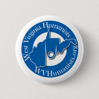 Macaron Rond 5 Cm Bouton d'humanistes de la Virginie Occidentale