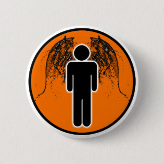 Macaron Rond 5 Cm Bouton d'icône de Seraphim